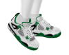 White Green Shoes
