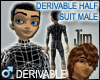 Derivable Half Male