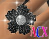 (ACX)Dark Diamond Flower
