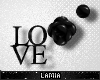 L: Love Earrings F B