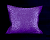 Purple Sequin Pillow