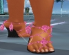 Pink Sparkle sandals