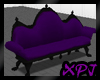 Purple & Black Vic Couch