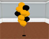 Lg Black & Gold Balloons