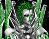 green cyborg M