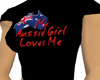 Cute Aussie Girl T-Shirt