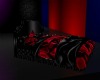 Silky Black&Red Bed