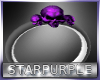 Purple Skull Bracelet L