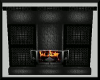 Black Fireplace