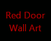 Red Door Wall Art