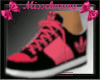Black/Pink sneakers