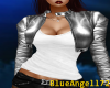 ;ba;silv/wh short jacket