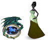 "Emerald" Gown