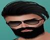 Black hair+glas+beard V2