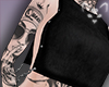 S̷ Top Tattoo Black ♡