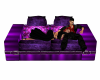 Purple Elegance Sofa 3