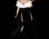 Elegant Dress White Dark