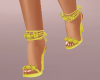Queen yellow shoes