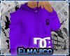*EL* DC hoody (purple)