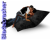 [BW]Black Love Pillow