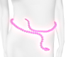 neon red glowing belt