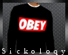 Obey Black Sweater