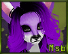 Msb* purple fox hair