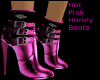 Hot Pink Harley Boots