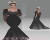 A/L   NEW BLK GOWN