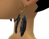 KQ Classy Feather Earrng