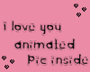 [S] I Love You*animated*
