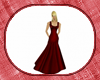 red CAZ gown