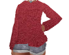 Red Fall Sweater