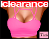 pink halter shirt