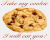 A cookie Sticker