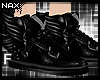 !NAX PVC winged sneakers