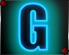 Neon Letter G