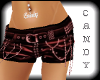 *!* Red Chain Shorts