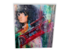 Boombox girl canvas