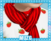 M| Strawberry Scarf M