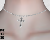 𝖒. Cross Necklace