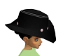 BLACK COWBOY HAT F