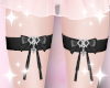 $ Black Garters