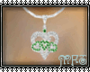 Hearts Emerald necklace