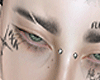 𝔁. Face tats no name