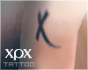 .xpx. X tattoo