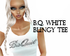 B.Q. White Blingy Tee