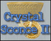 Crystal Sconce II