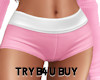 Itty bitty pink shorts