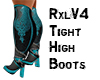 RXLV4 Turquoise Boots